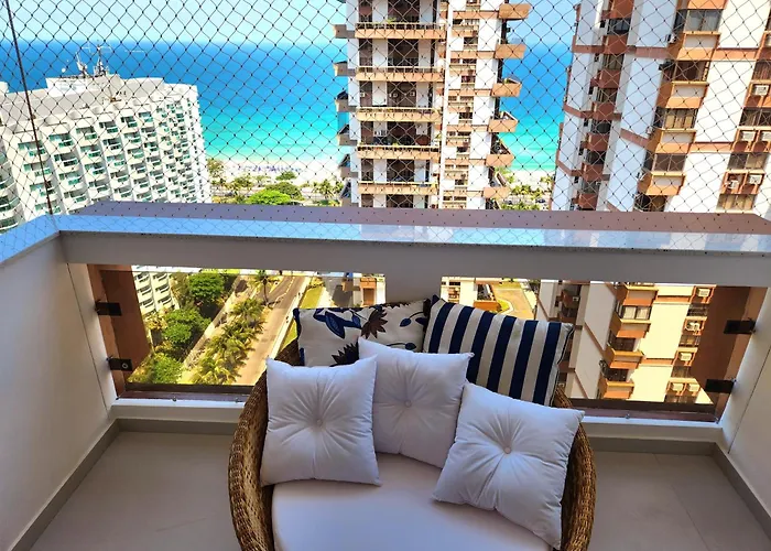 Apartamento Vista Mar Barramares Flat Praia Barra Da Tijuca - Novo Rio de Janeiro